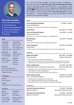 CV Moritz Brunnengräber